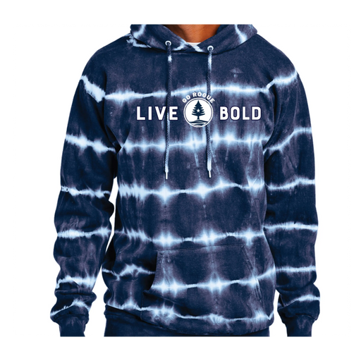 Live Bold Tie Dye Hoodie SHOP ROGUE WEAR hoodie