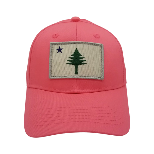 Youth ME Flag Structured Hat SHOP ROGUE WEAR Hats Color-Neon-Pink