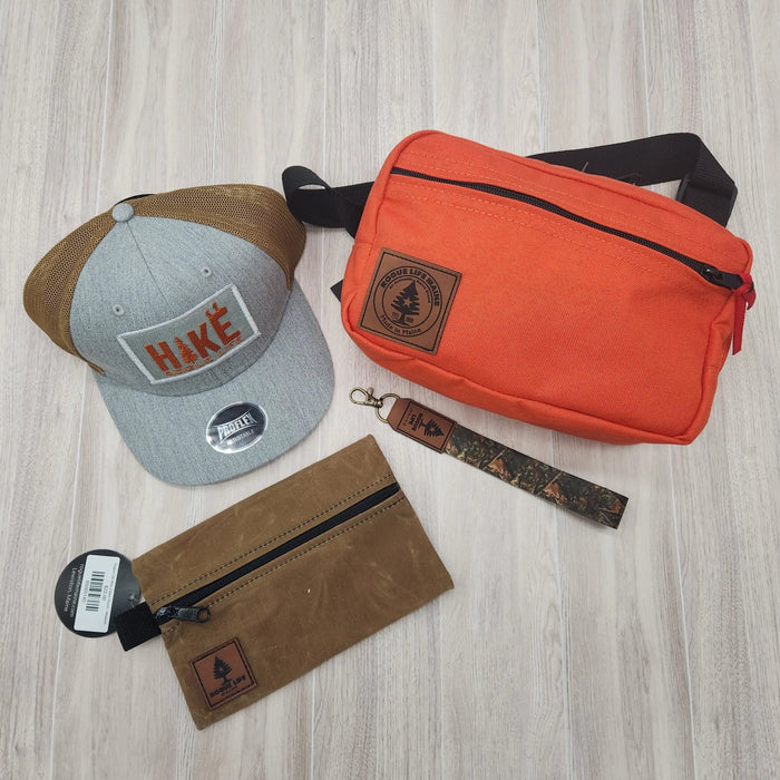 Rogue Life Wax Zipper Pouch - Medium ROGUE LIFE MAINE