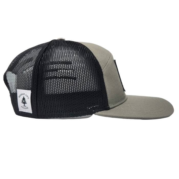 MAINE Flag Black Patch Camper Hat SHOP ROGUE WEAR Hats