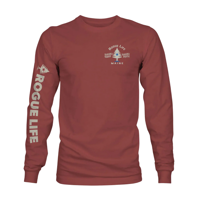 Durable People Long Sleeve SHOP ROGUE WEAR Long Sleeve 3XL-Red-Rock