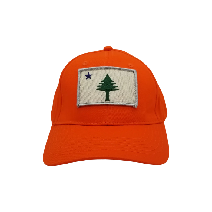 Youth ME Flag Structured Hat SHOP ROGUE WEAR Hats Hunter-Orange