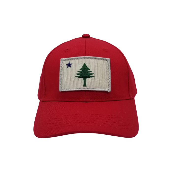 Youth ME Flag Structured Hat SHOP ROGUE WEAR Hats Red