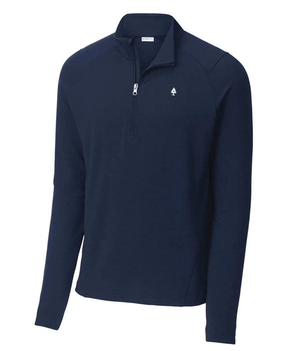 Tiny Tree Flex Fleece 1/4 Zip ROGUE LIFE MAINE OUTERWEAR 3XL-Navy