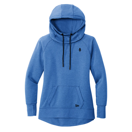 Women's Tri-Blend Fleece Hoodie ROGUE LIFE MAINE hoodie 2XL-Heather-Royal-Blue