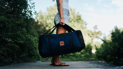 The Getaway Hybrid Backpack 50L - Navy/Black Rogue Wear Bags
