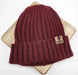 Cable Knit Hat SHOP ROGUE WEAR Hats Burgundy