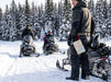 Maine Snowmobile Trail Wristlet ROGUE LIFE Co. Bag