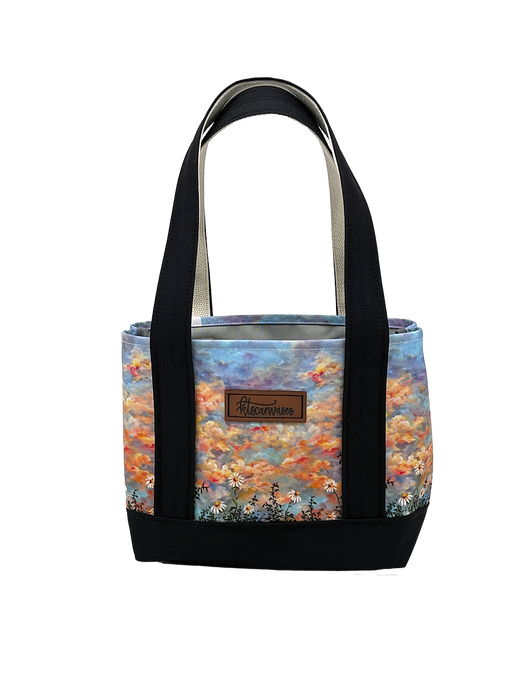 KTS Daisies over Opal Skies Tote - Pre-Order for 11/21/25