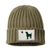Maine Flag Dog Patch Knit Cuffed Beanie Rogue Life Maine Hat