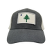ME Flag Patch Stone Wash Trucker Hat SHOP ROGUE WEAR Hats Black