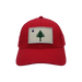 Youth ME Flag Structured Hat SHOP ROGUE WEAR Hats Red